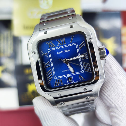 CA-Montre Homme Cartier- Santos WSSA0030