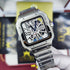 CA-Montre Skeleton Santos De Cartier