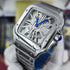 CA-Montre Skeleton Santos De Cartier
