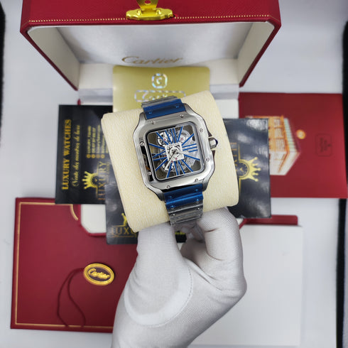 CA-Montre Homme Cartier- Santos WSSA0030