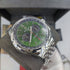 BR-Breitling Chronomat Argenté Vert