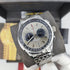 BR-Breitling Chronomat Argenté