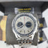 BR-Breitling Chronomat Argenté