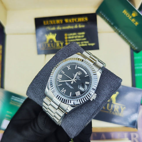 RX-Rolex day-date Black Dial