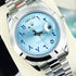 RX-Rolex day-date arabic blue mens