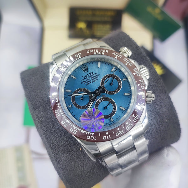 Rx-Rolex Cosmograph Daytona Ice Blue Dial Men's Watch 116506-0002 Men's