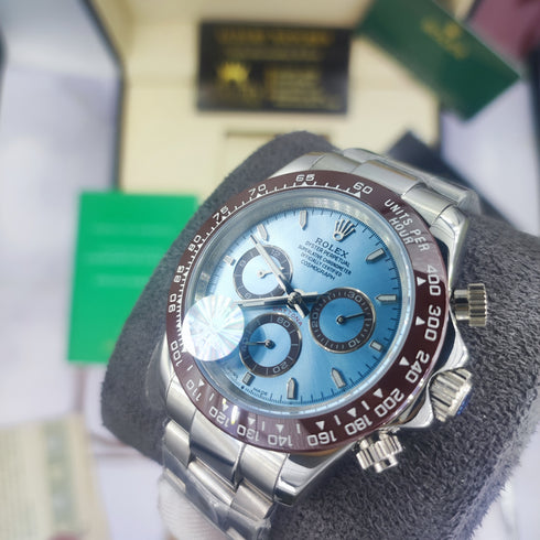 Rx-Rolex Cosmograph Daytona Ice Blue Dial Men's Watch 116506-0002 Men's