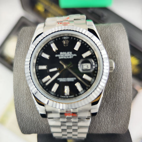 RX-Datejust Black Dial Men's 41mm'