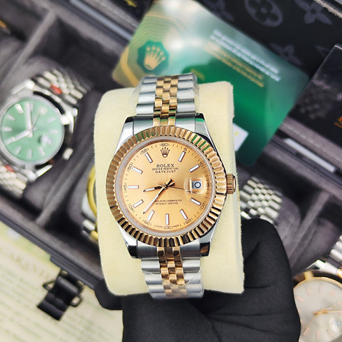 RX-Datejust Rose Gold & Steel Watch 41mm