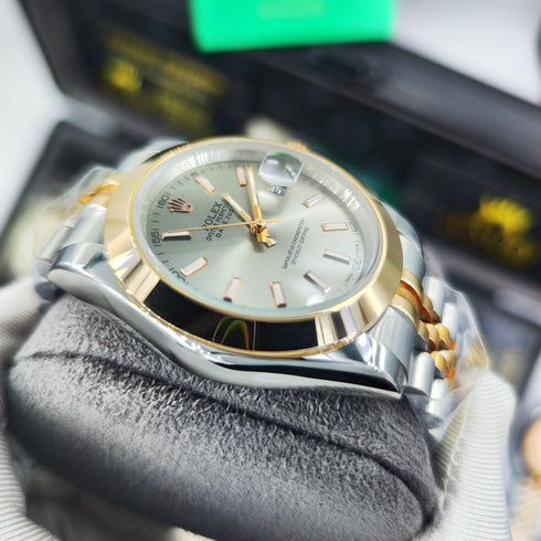 RX-Datejust Rose Gold & Steel Watch 41mm