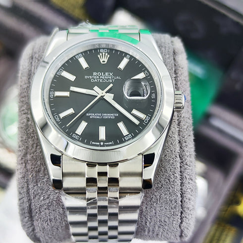 RX-Datejust 41 'Black Dial' m126334-0028