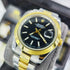 RX-Datejust Black Dial Gold & Steel 41mm