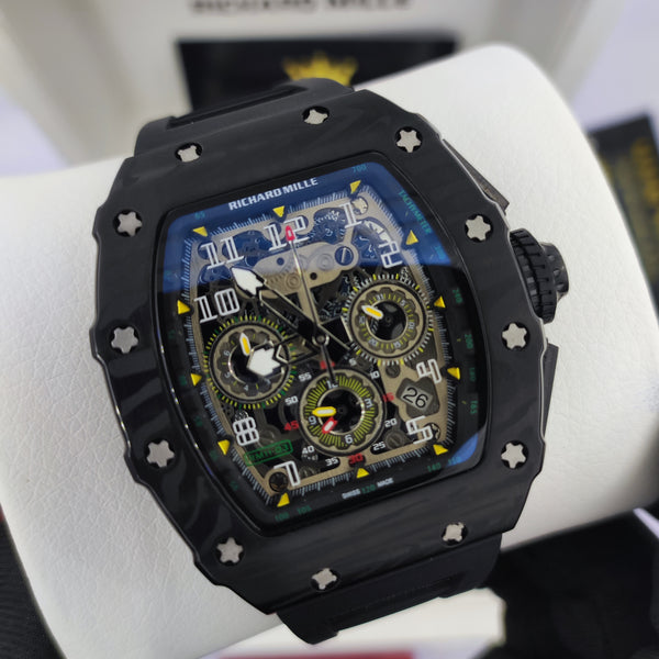 RM-Richard mill RM011 Noir Hommes