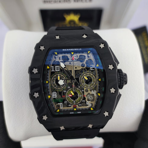 RM-Richard mill RM011 Noir Hommes