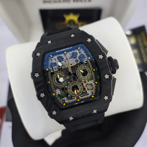 RM-Richard mill RM011 Noir Hommes